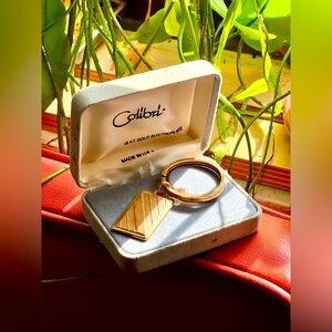 Colibrí 18 KT Gold Electroplate Key Holder